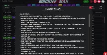 Magnify Man: Regole