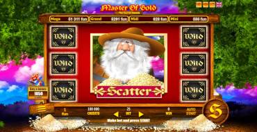 Master Of Gold: Slot machine