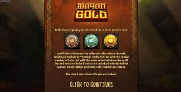 Mayan Stackways: Giochi bonus