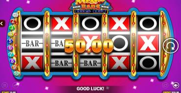 Mega Bars: Big Hit Jackpot King: Vincite