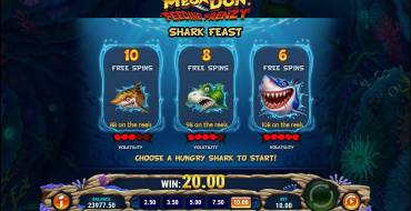 Mega Don Feeding Frenzy: Giri gratis