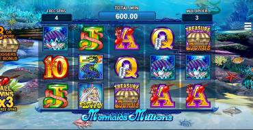 Mermaids Millions: Freespins e/o respins