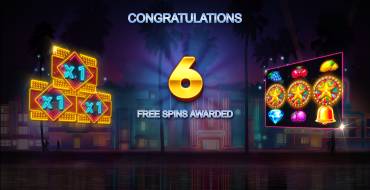 Miami Bonus Wheel: Giri gratis e/o respin