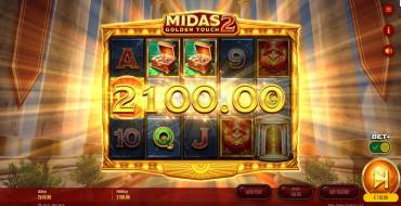 Midas Golden Touch 2: Vincite