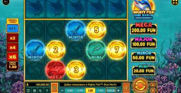 Mighty Fish: Blue Marlin: Slot machine