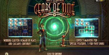 Miles Bellhouse and the Gears of Time: Slot machine