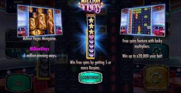 Million Vegas: Caratteristiche uniche