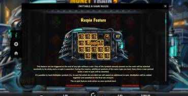 Money Train 3: Giri gratis e/o respin