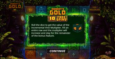 Monkey's Gold xPays: Giri gratis e/o respin