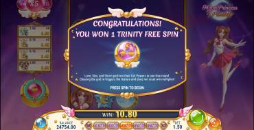 Moon Princess Trinity: Giri gratis