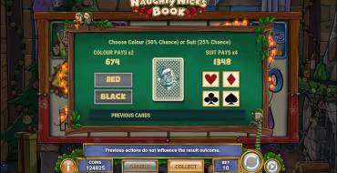 Naughty Nick’s Book: Gioco del rischio