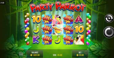 Party Parrot: Caratteristiche uniche