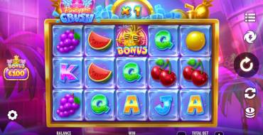 Pineapple Crush: Interfaccia