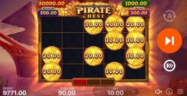 Pirate Chest: Hold and Win: Respinte