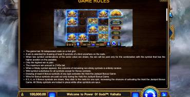 Power of Gods: Valhalla: Regole