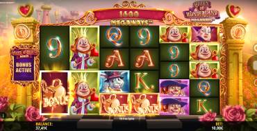 Queen of Wonderland Megaways: Giochi bonus