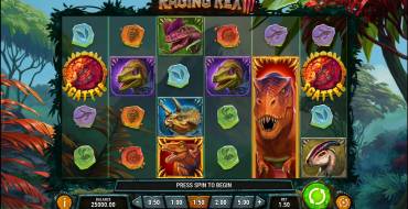 Raging Rex 3: Slot machine