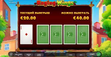 Raging Wings: Gioco del rischio