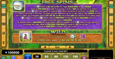 Rainbow Dice: Giri gratis e/o respin