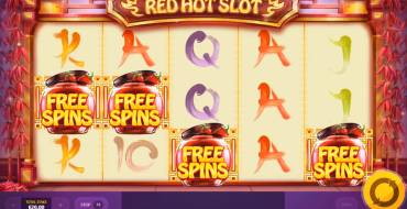 Red Hot Slot: Interfaccia