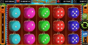 Rolling Dice — Christmas Edition: Slot machine