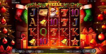 Santa's Puzzle: Slot machine