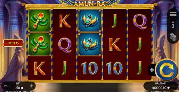 Secret Book of Amun-Ra: Slot machine