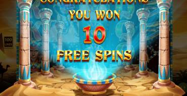 Secrets of Cairo: Giri gratis e/o respin