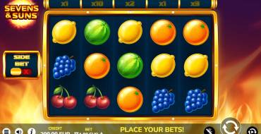 Sevens & Suns: Slot machine