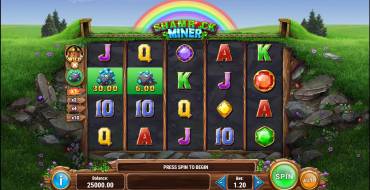 Shamrock Miner: Slot machine