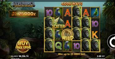 Silverback: Multiplier Mountain: Interfaccia