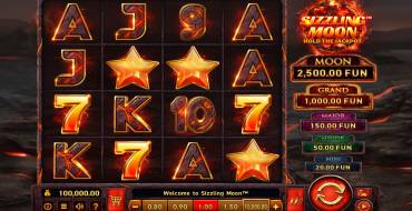 Sizzling Moon: Slot machine