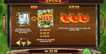 Sizzling Spins: Simboli speciali