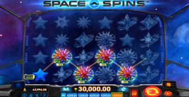 Space Spins: Vincite