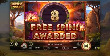 Stampede Gold: Giri gratis e/o respin