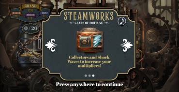 Steamworks Gears of Fortune: Caratteristiche uniche