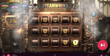 Steamworks Gears of Fortune: Respinte