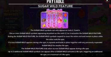 Sugar Paradise: Giochi bonus