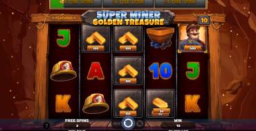 Super Miner – Golden Treasure: Caratteristiche uniche