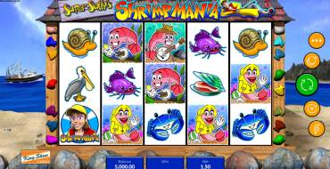 Super Sally’s Shrimpmania: Slot machine