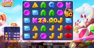 Super Sugar Pop — Hold&Win: Vincite