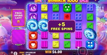 Sweet Bonanza 1000 Dice: Freespins