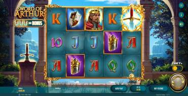 Sword of Arthur: Slot machine