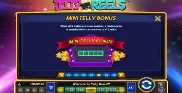 Telly Reels: Giochi bonus