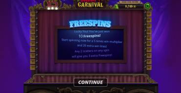 The Creepy Carnival: Giri gratis