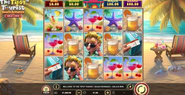 The Tipsy Tourist Beach Bonanza — Hold&Win: Slot machine