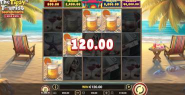 The Tipsy Tourist Beach Bonanza — Hold&Win: Vincite