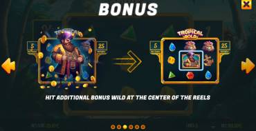 Tropical Gold: Giochi bonus