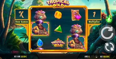 Tropical Gold: Simboli speciali