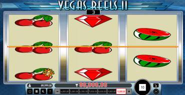 Vegas Reels II: Vincite